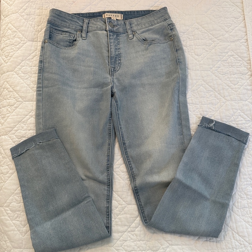 Harper Heritage Mid Rise Skinny Jeans Size 26